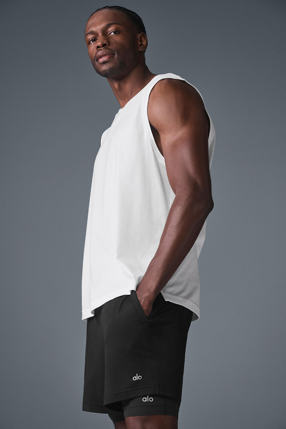Débardeur de musculation Triumph - Blanc