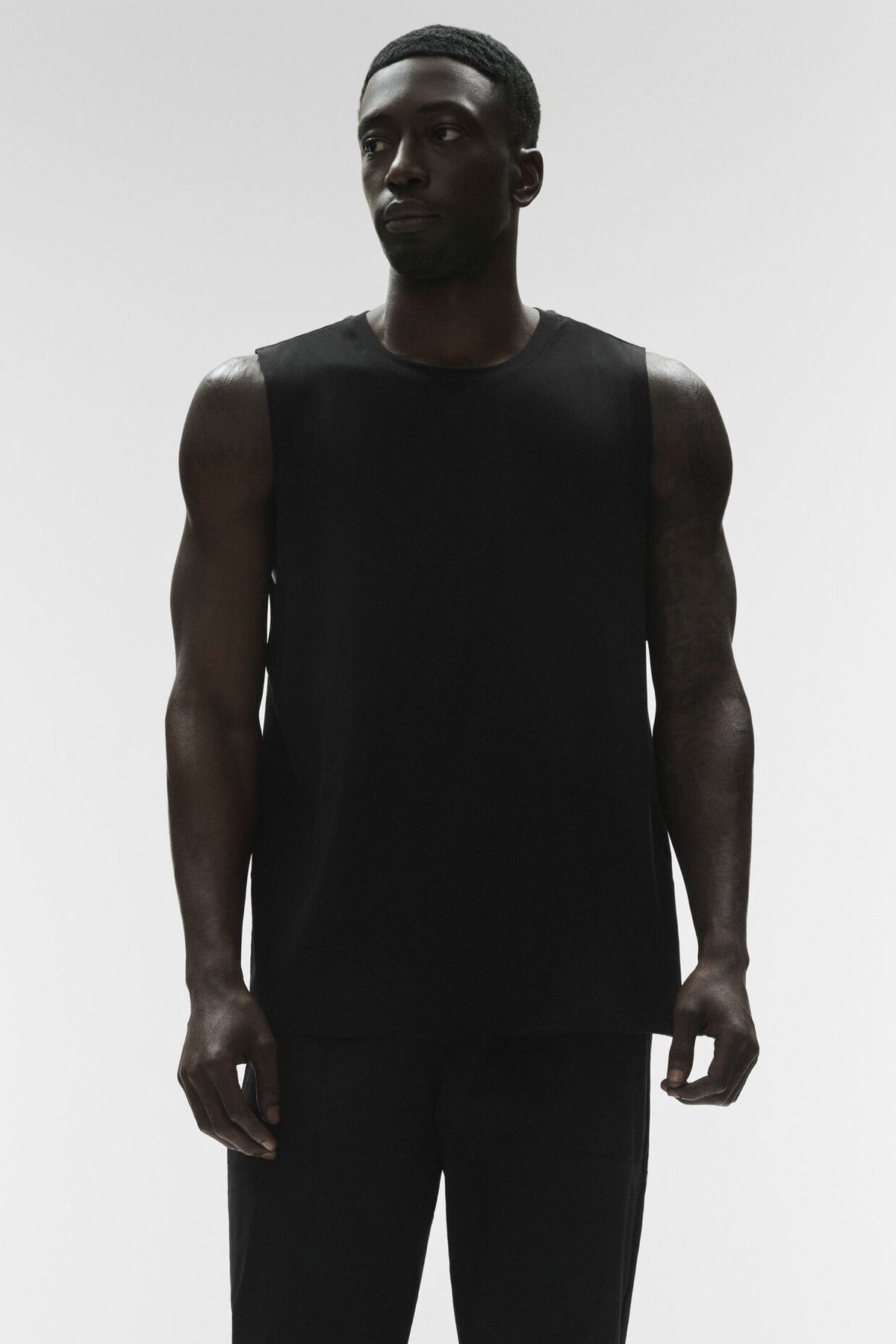 Débardeur de musculation Conquer - Noir