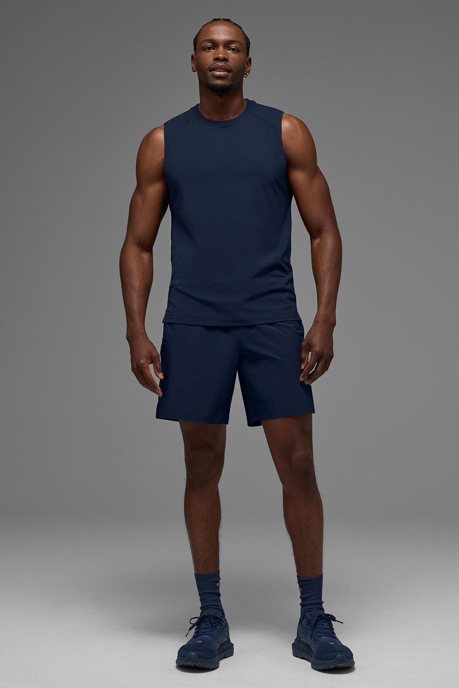 Débardeur de musculation ALO Vapor - Bleu marine
