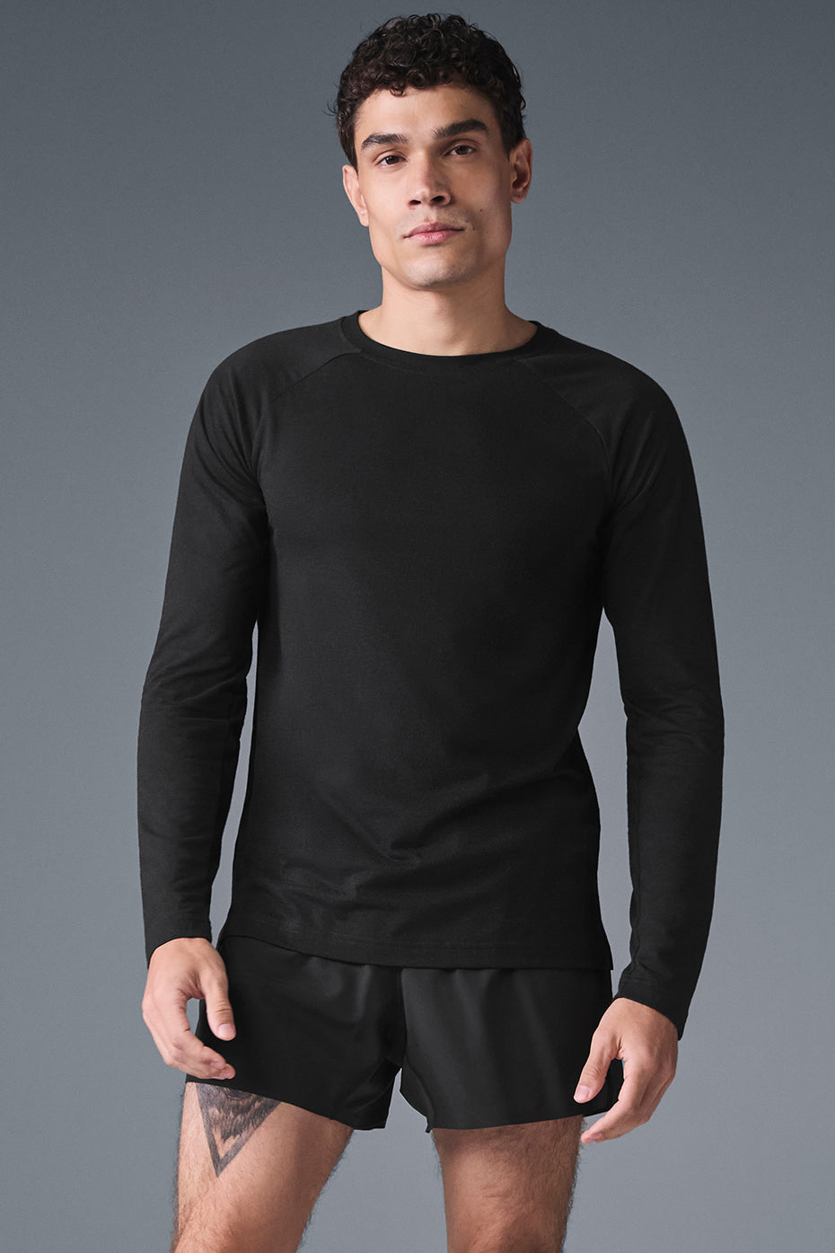 T-shirt à manches longues Triumph - Noir