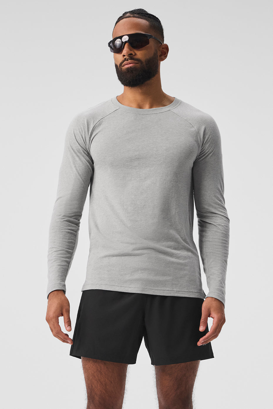 T-shirt à manches longues Triumph - Gris chiné sport