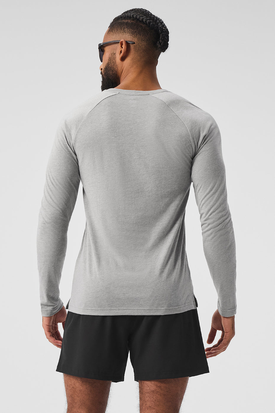 T-shirt à manches longues Triumph - Gris chiné sport