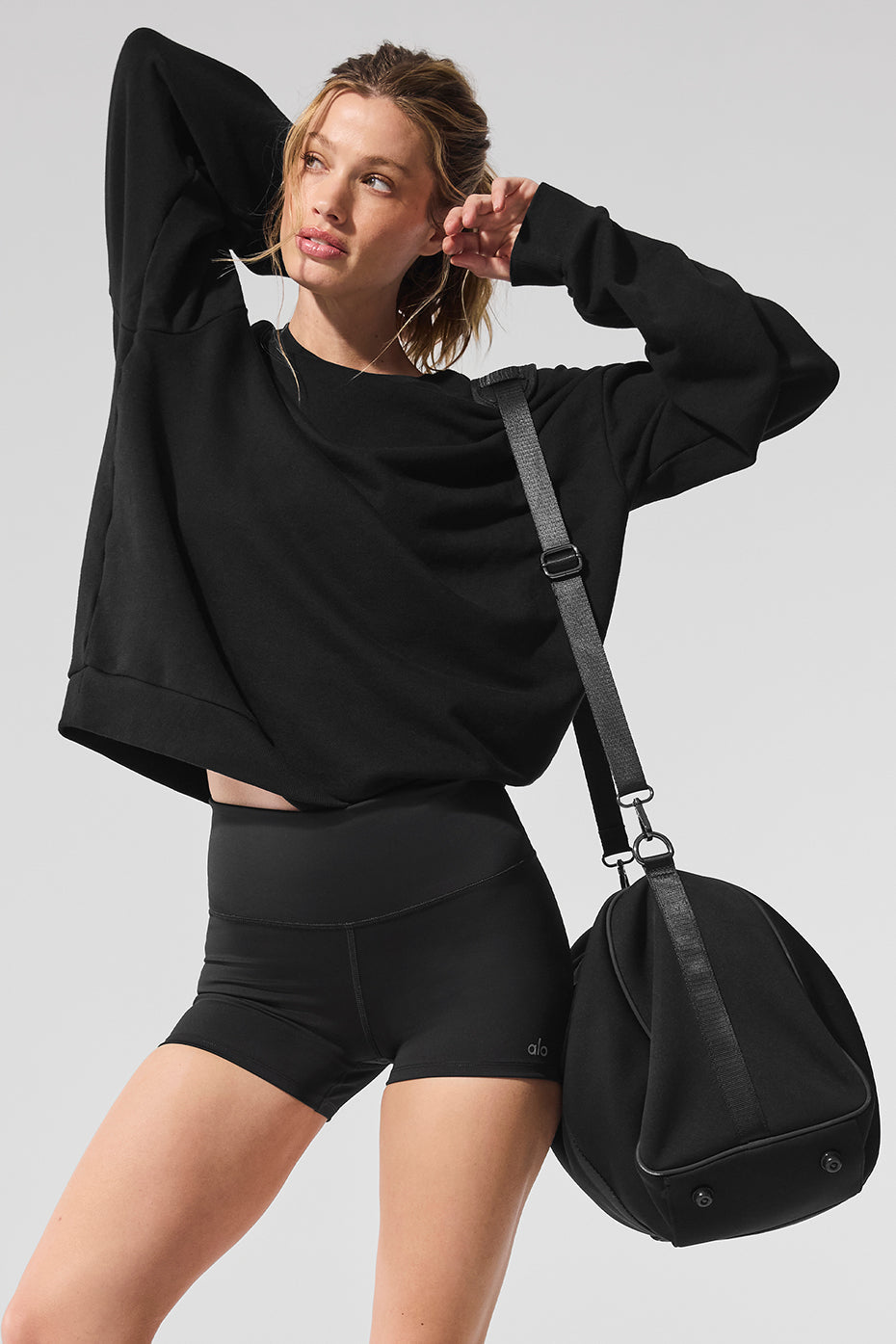 Pull à col rond Chill - Noir