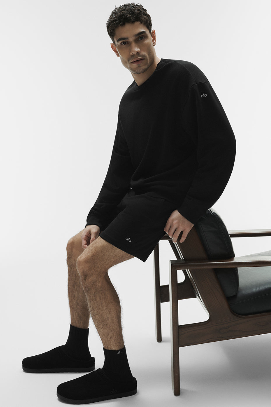 Pull à col rond Chill - Noir