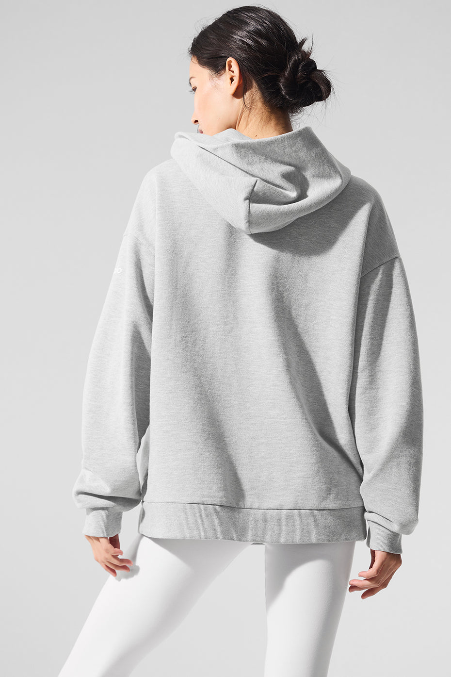 Sweat à capuche Chill - Gris chiné sport