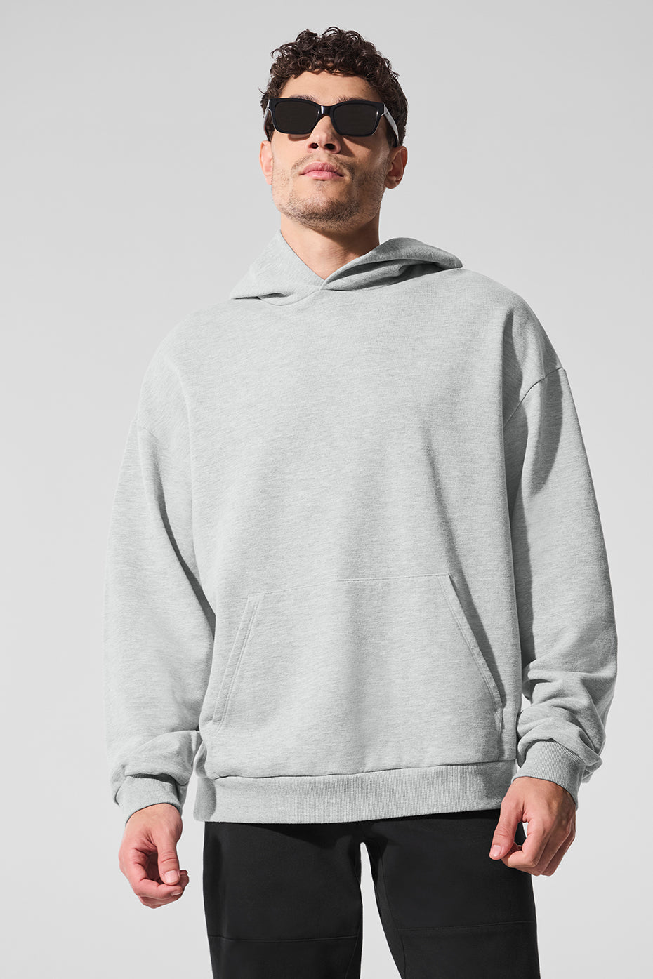 Sweat à capuche Chill - Gris chiné sport