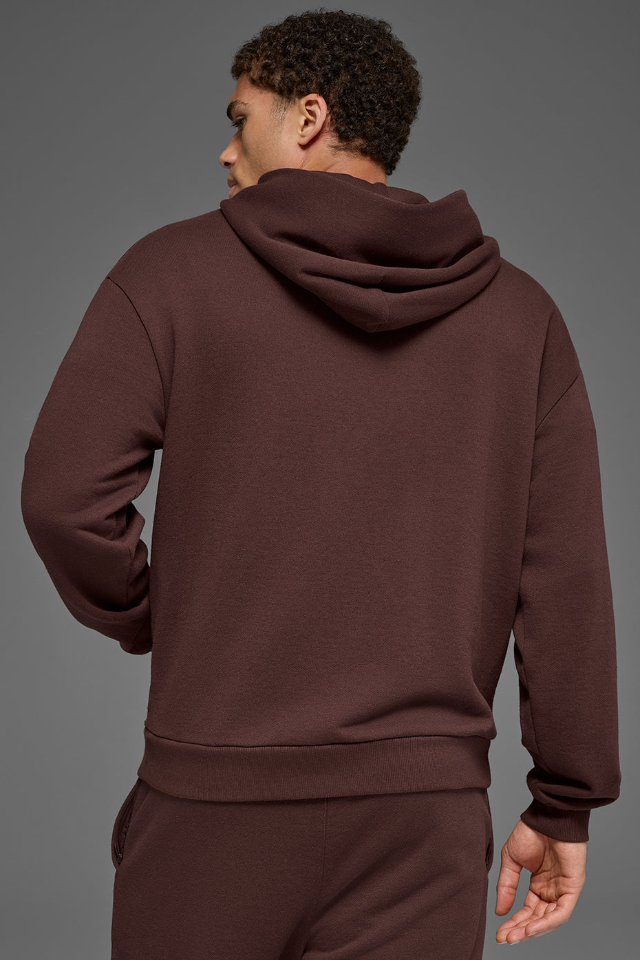 Sweat à capuche Chill - Brun pierre