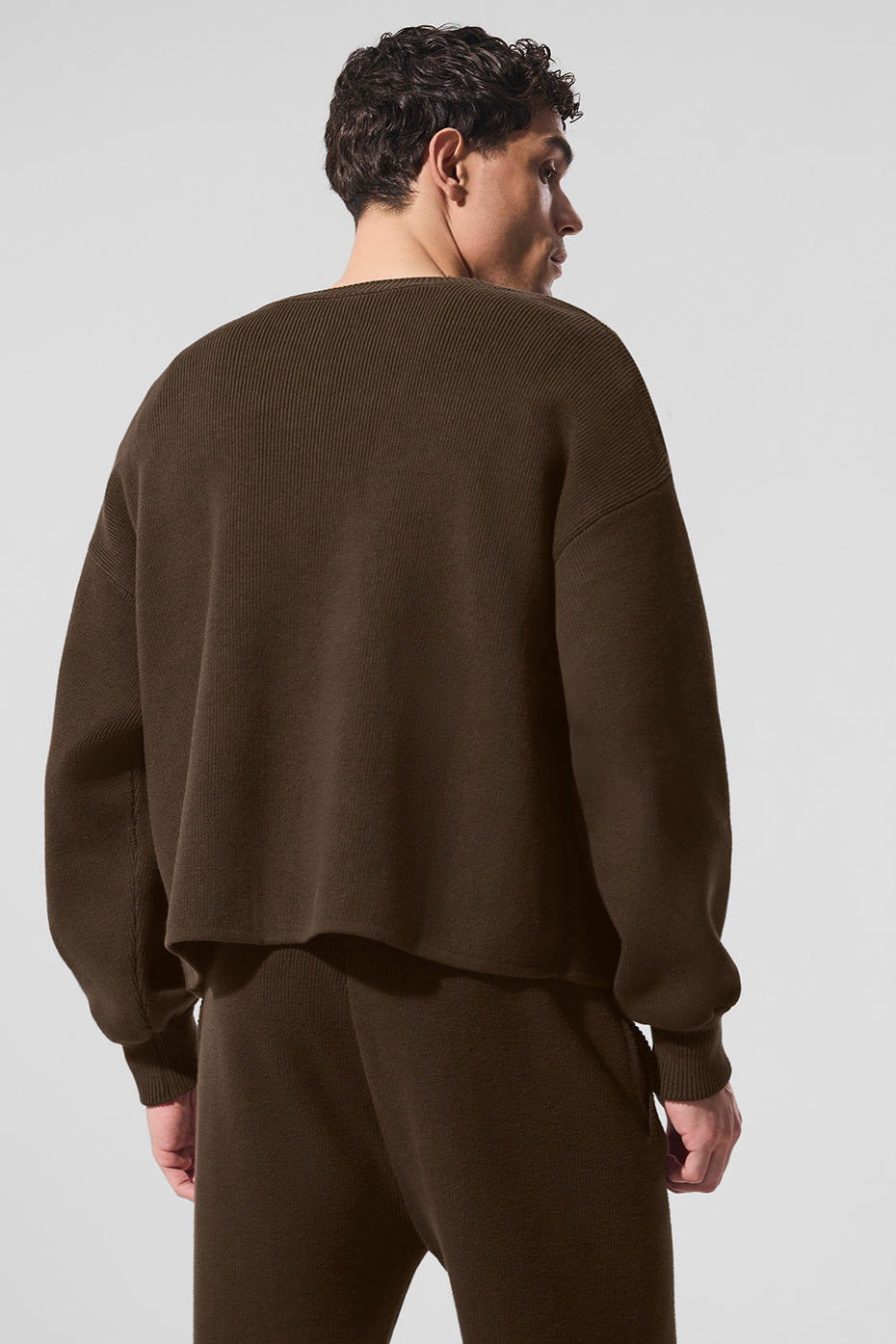 Cardigan Scholar en maille - Espresso