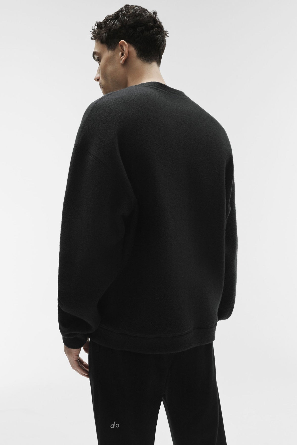 Sweat à col rond Triumph Restore - Noir