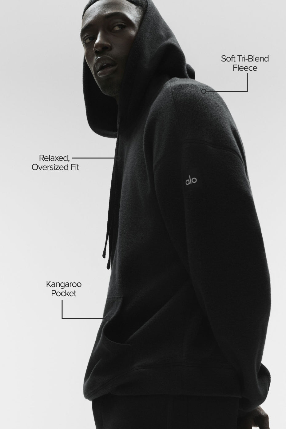Sweat à capuche Triumph Restore - Noir