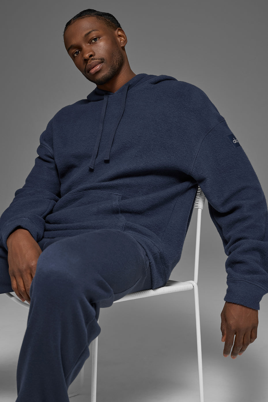 Sweat à capuche Triumph Restore - Bleu marine