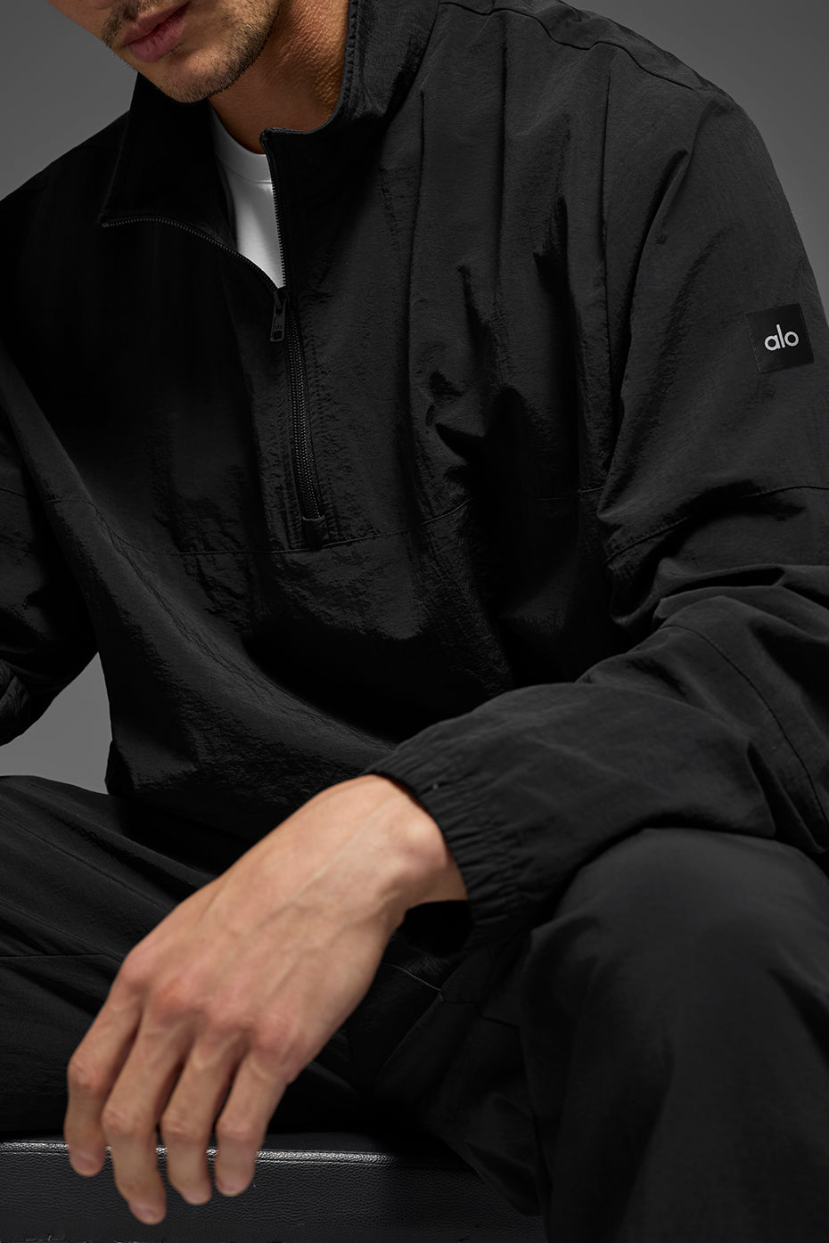 Pull de survêtement léger Takeaway - Noir