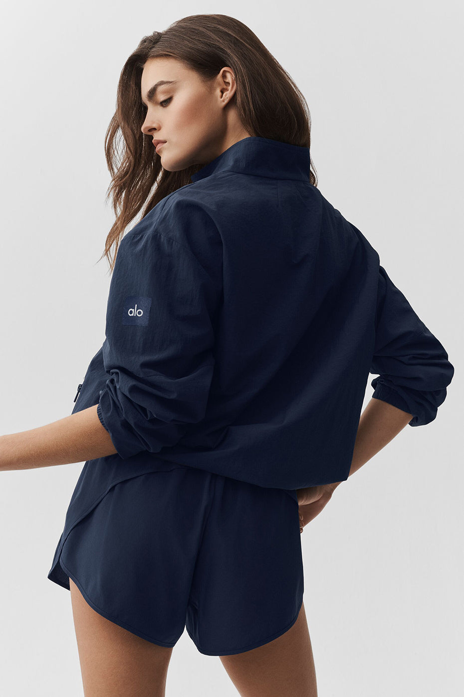 Pull de survêtement léger Takeaway - Bleu marine