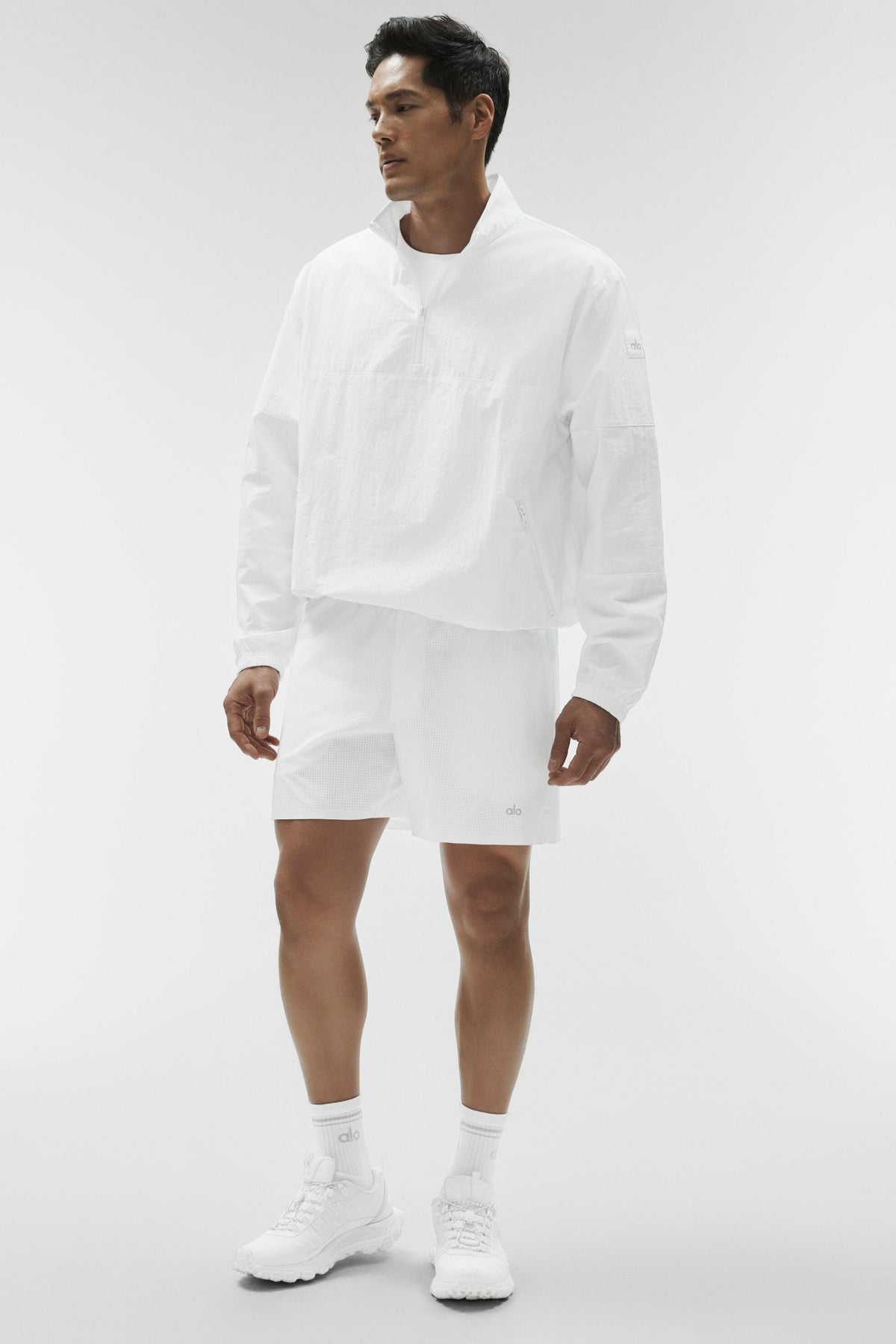 Pull de survêtement léger Takeaway - Blanc