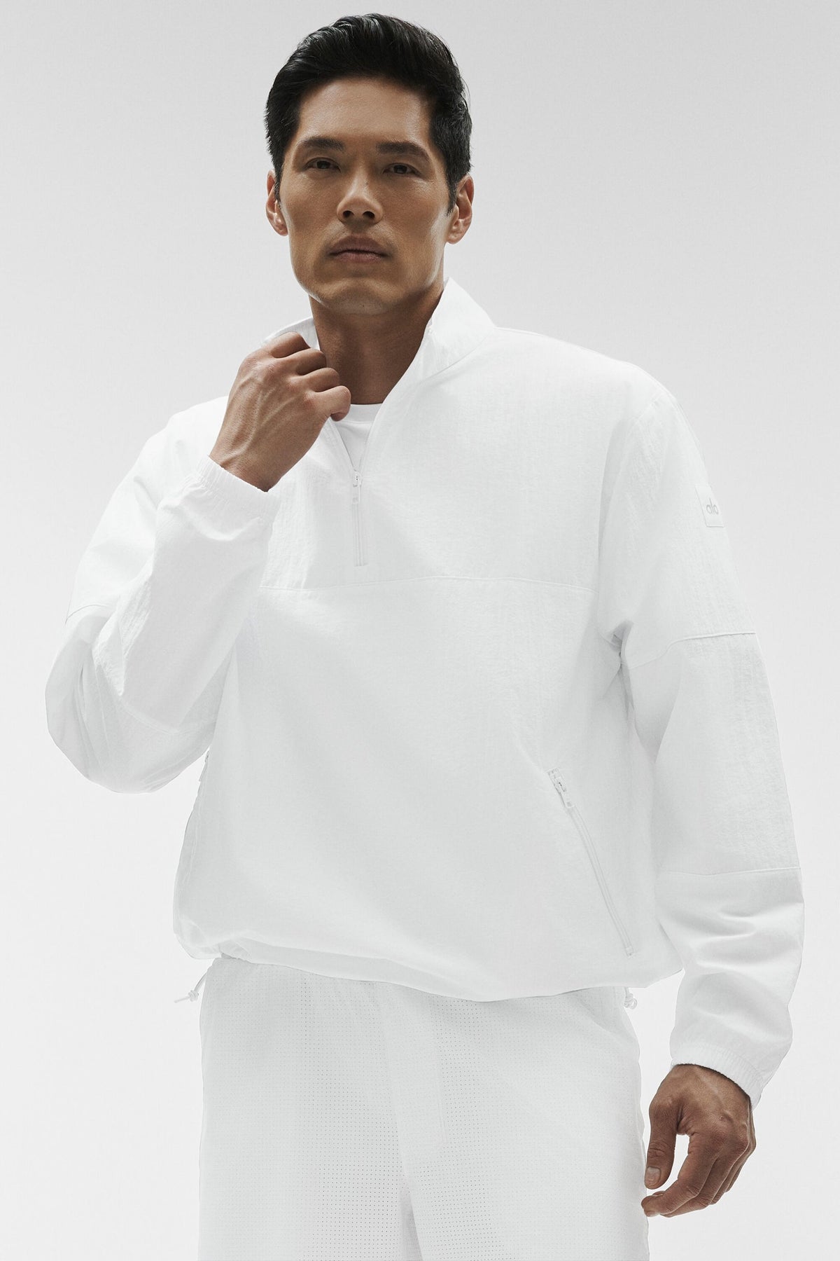 Pull de survêtement léger Takeaway - Blanc