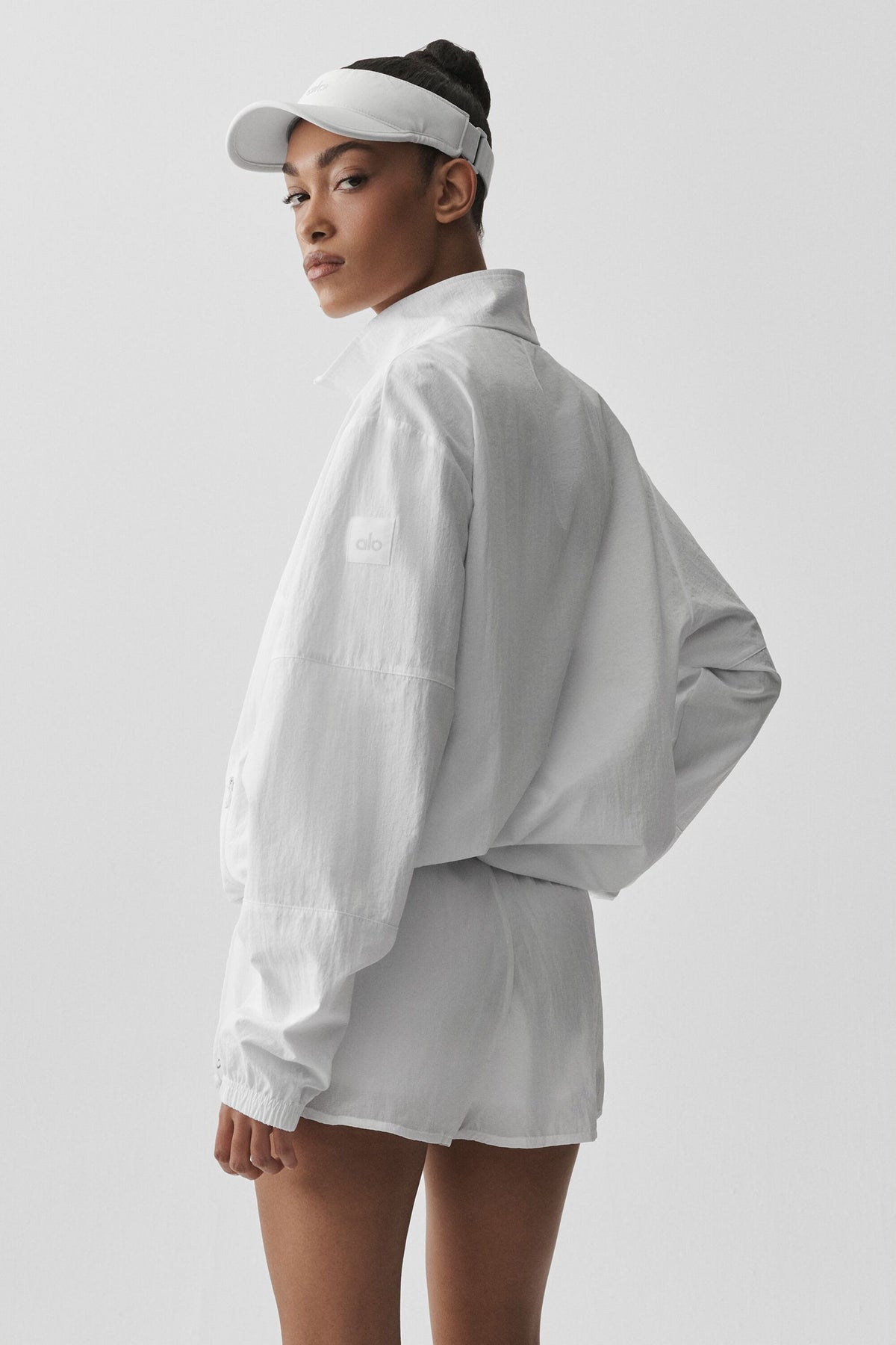 Pull de survêtement léger Takeaway - Blanc