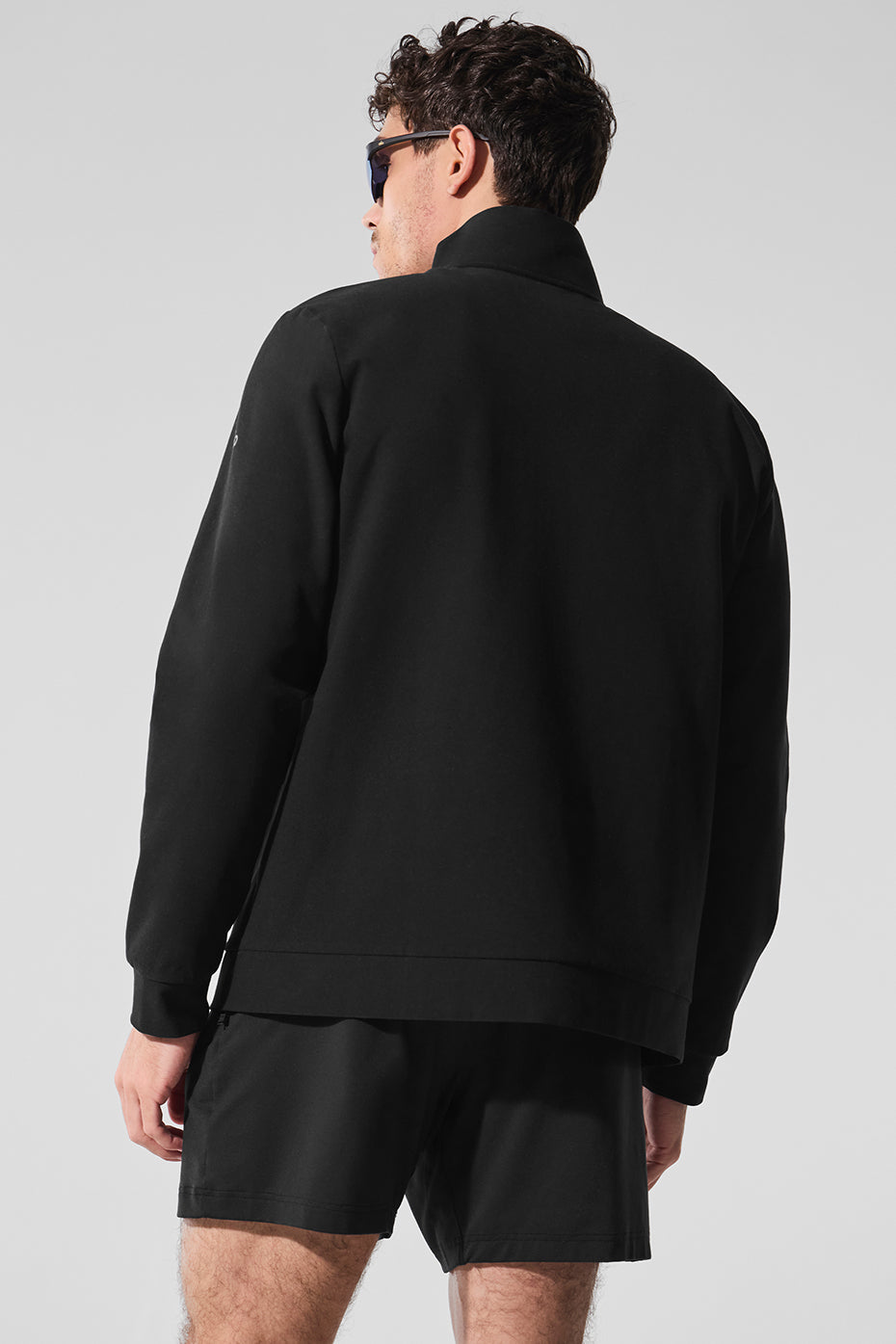 Veste entièrement zippée à col montant Conquer Max - Noir