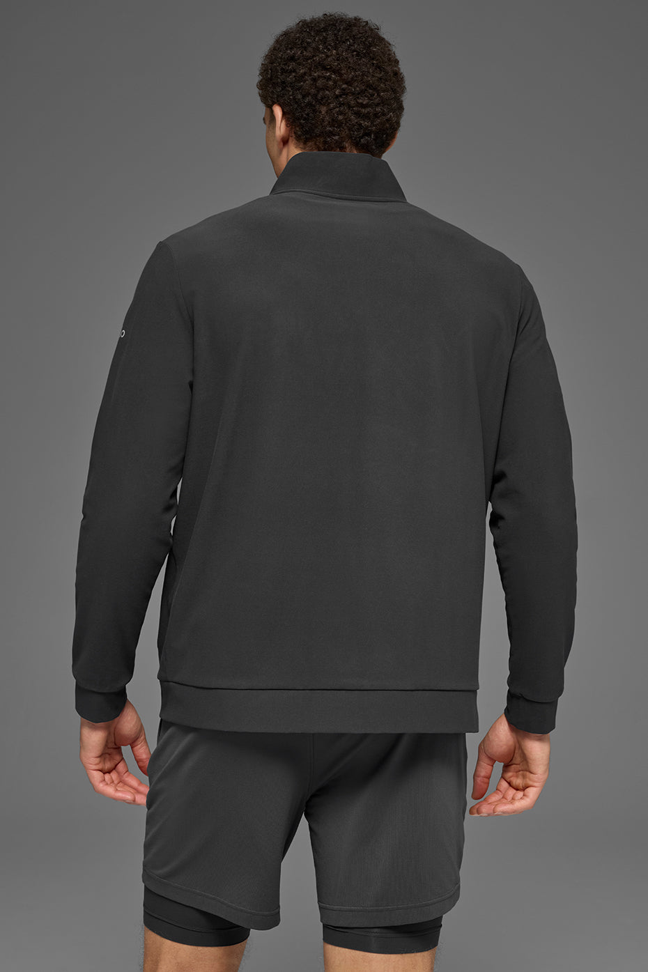 Veste entièrement zippée à col montant Conquer Max - Anthracite