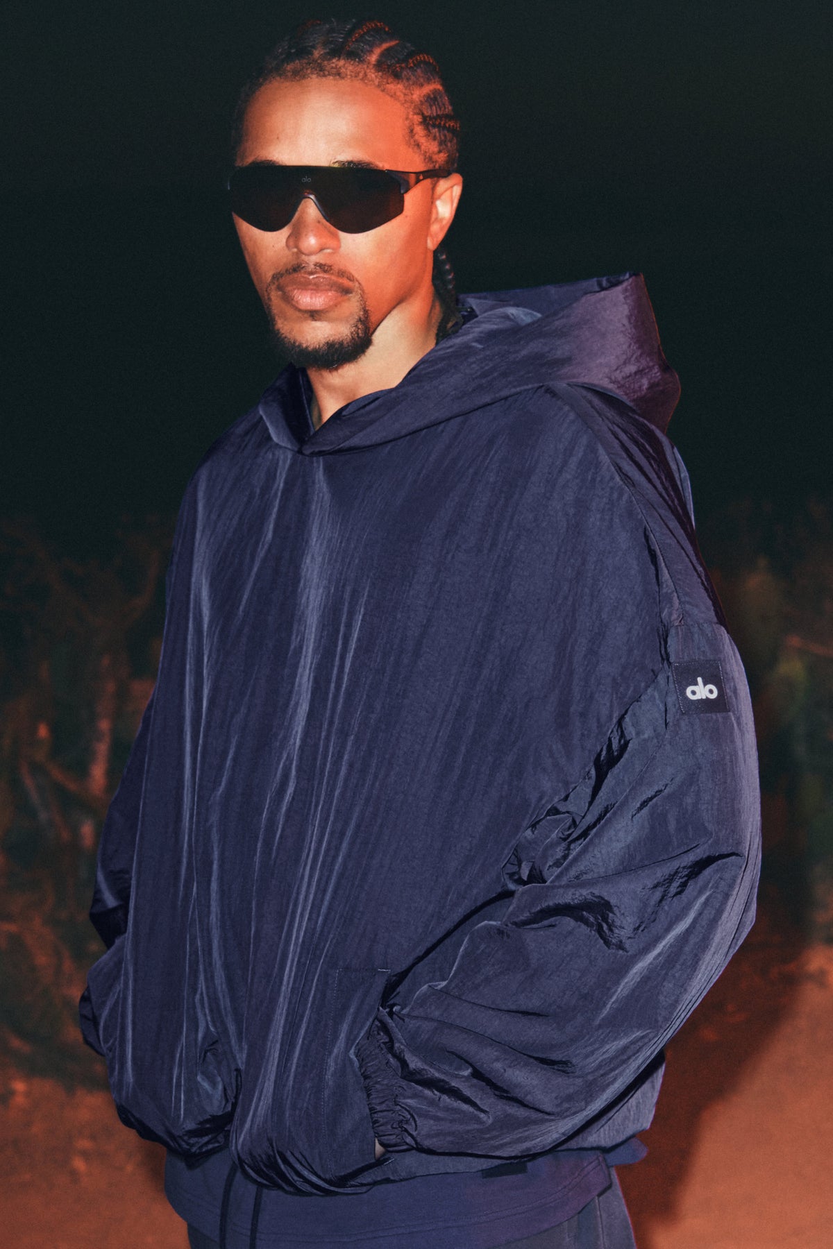 Pull à capuche Axis - Bleu marine
