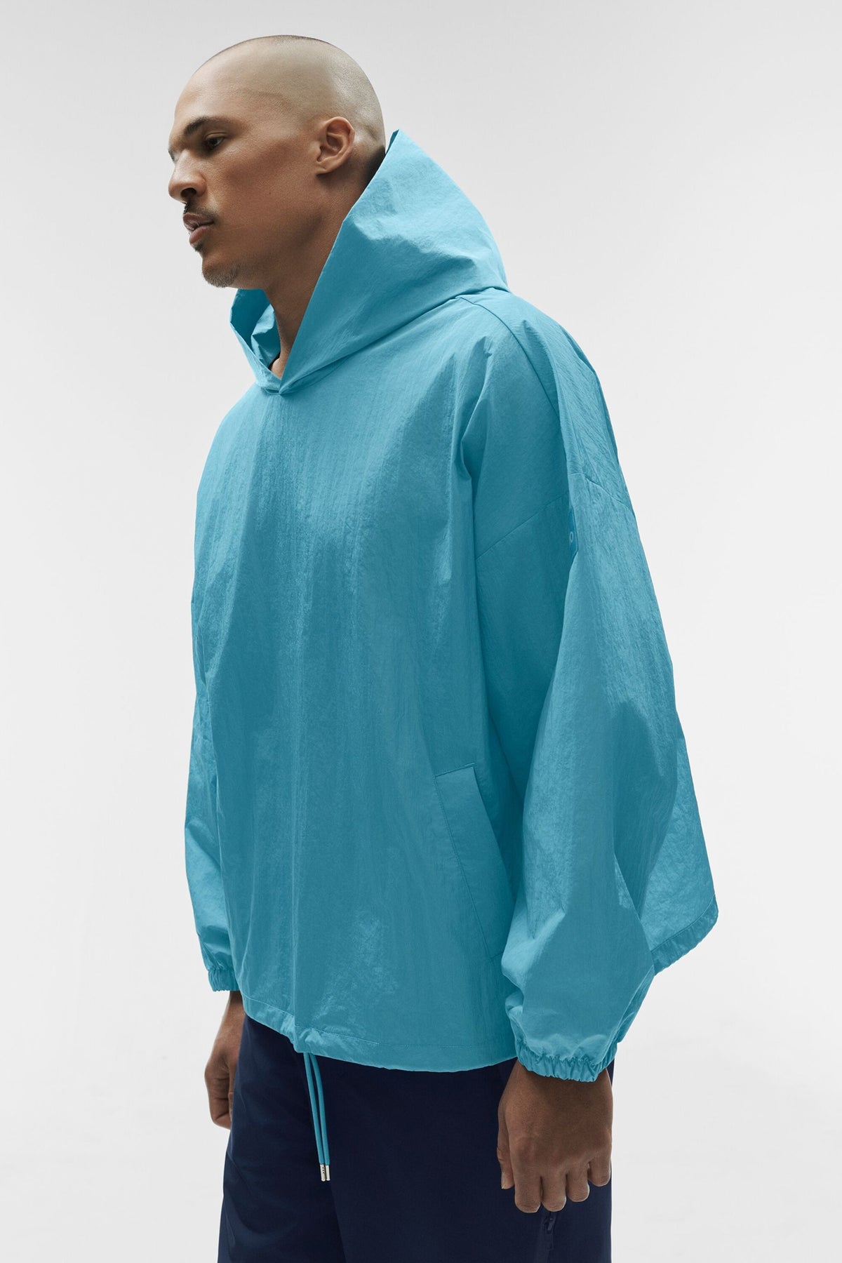 Pull à capuche Axis - Bleu brise