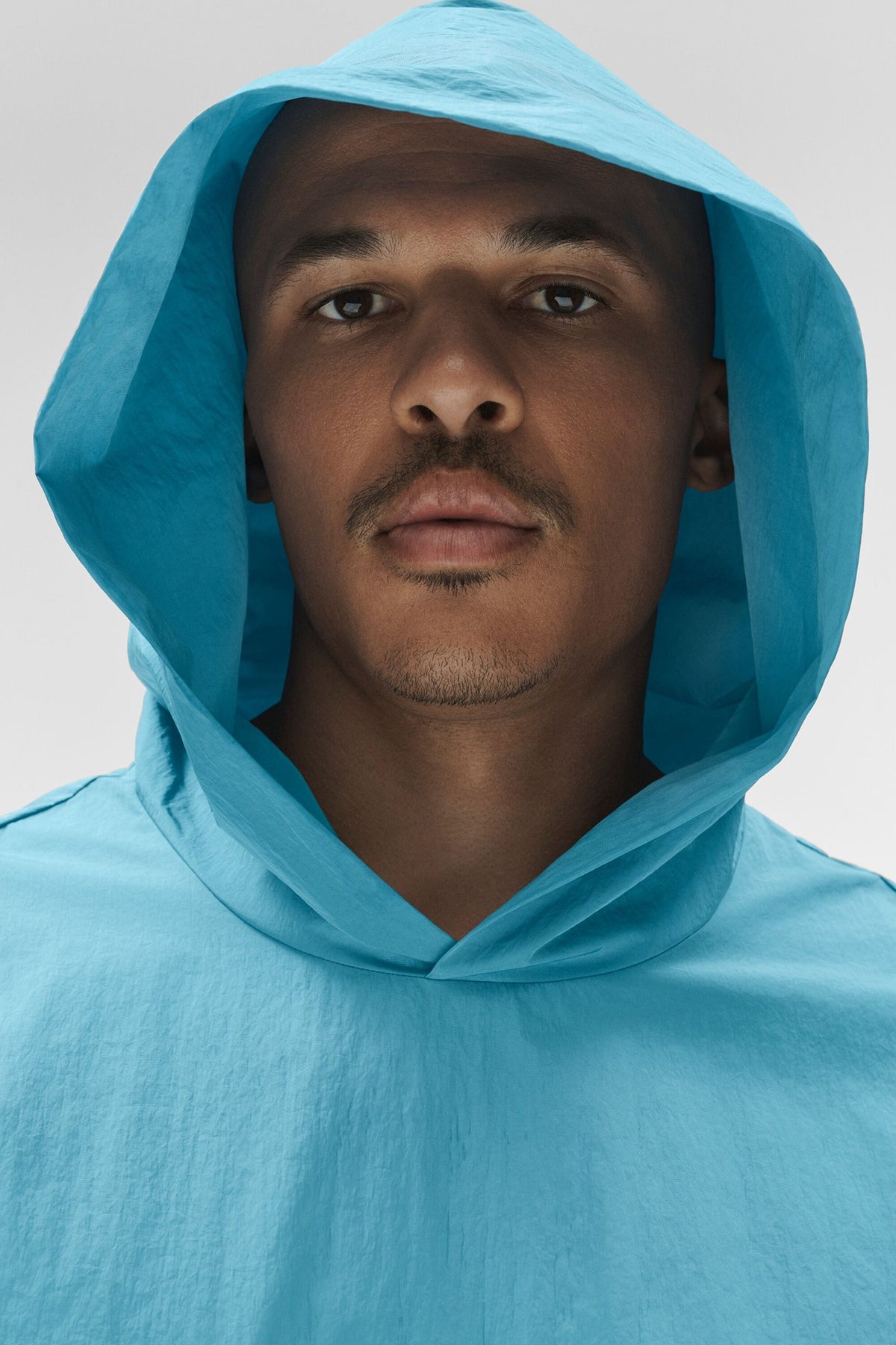 Pull à capuche Axis - Bleu brise