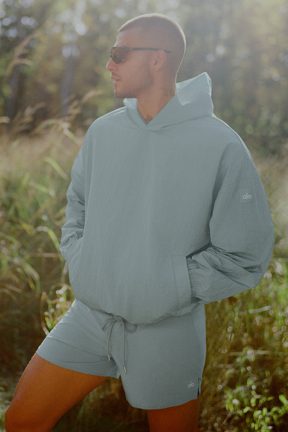Pull à capuche Axis - Sauge du désert