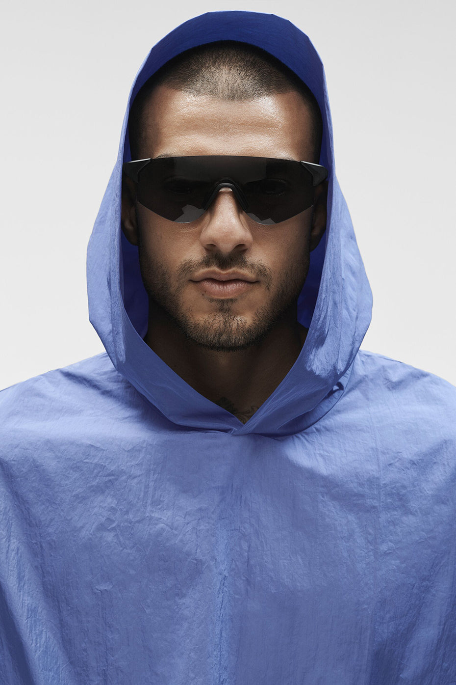 Pull à capuche Axis - Bleu Provence