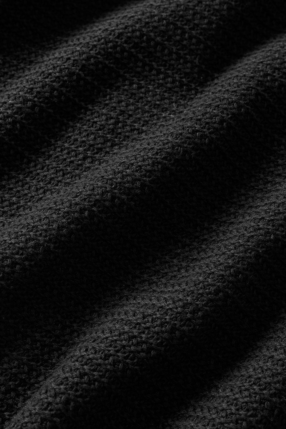 Chemise à manches longues Shift en maille - Noir
