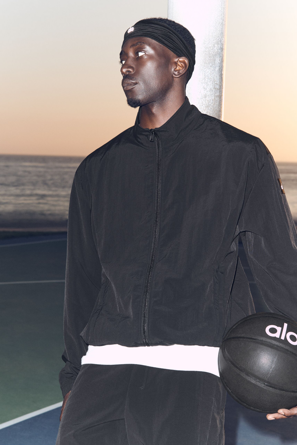 Veste de survêtement entièrement zippée Takeaway - Noir