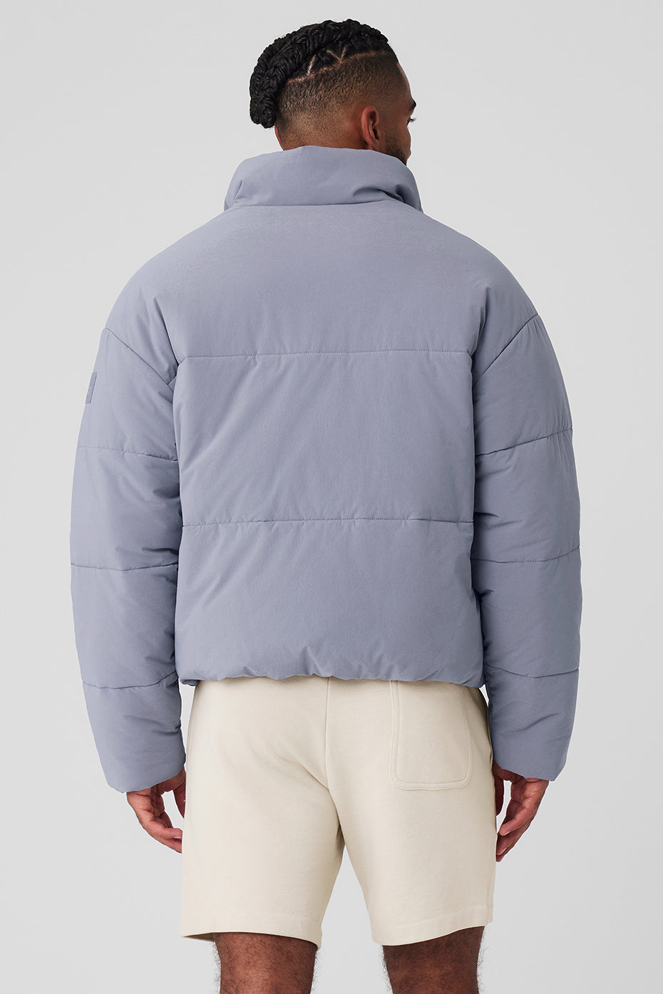 Doudoune Street en tissu extensible - Brume