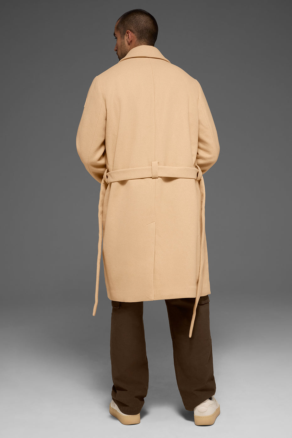 Pardessus Gameday en laine - Camel