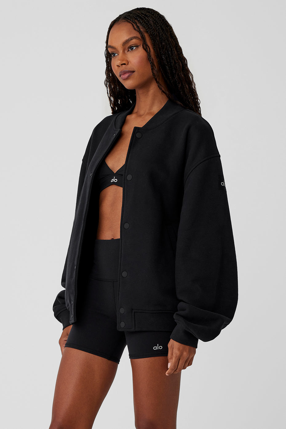 Veste universitaire Renown - Noir