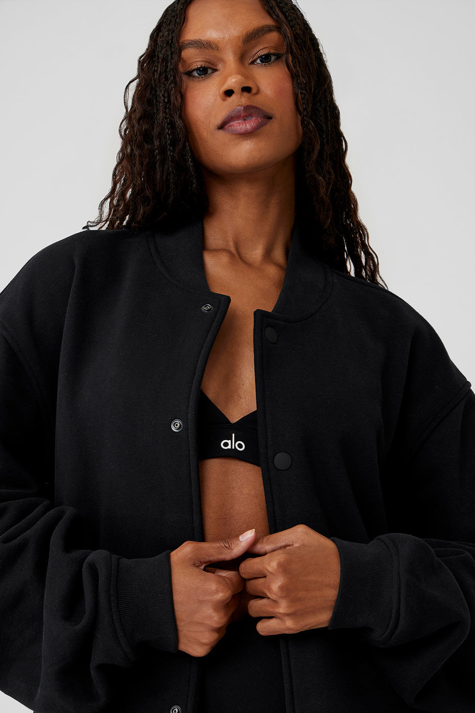 Veste universitaire Renown - Noir