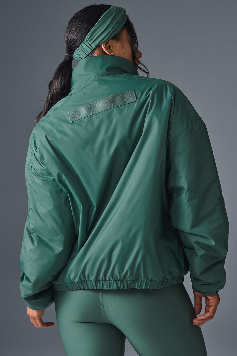Veste à enfiler légère à demi-zip Latitude - Lierre d’hiver