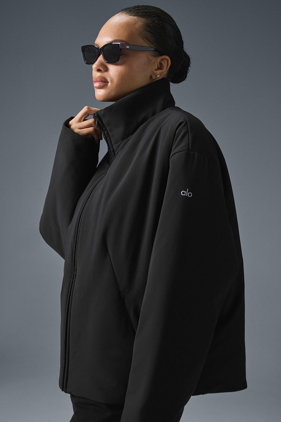 Veste Notable en tissu extensible - Noir