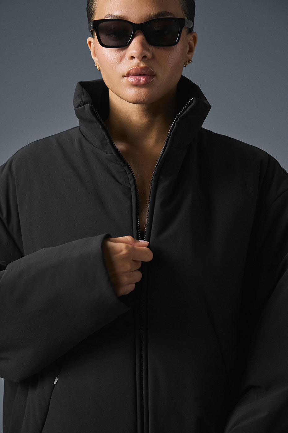 Veste Notable en tissu extensible - Noir