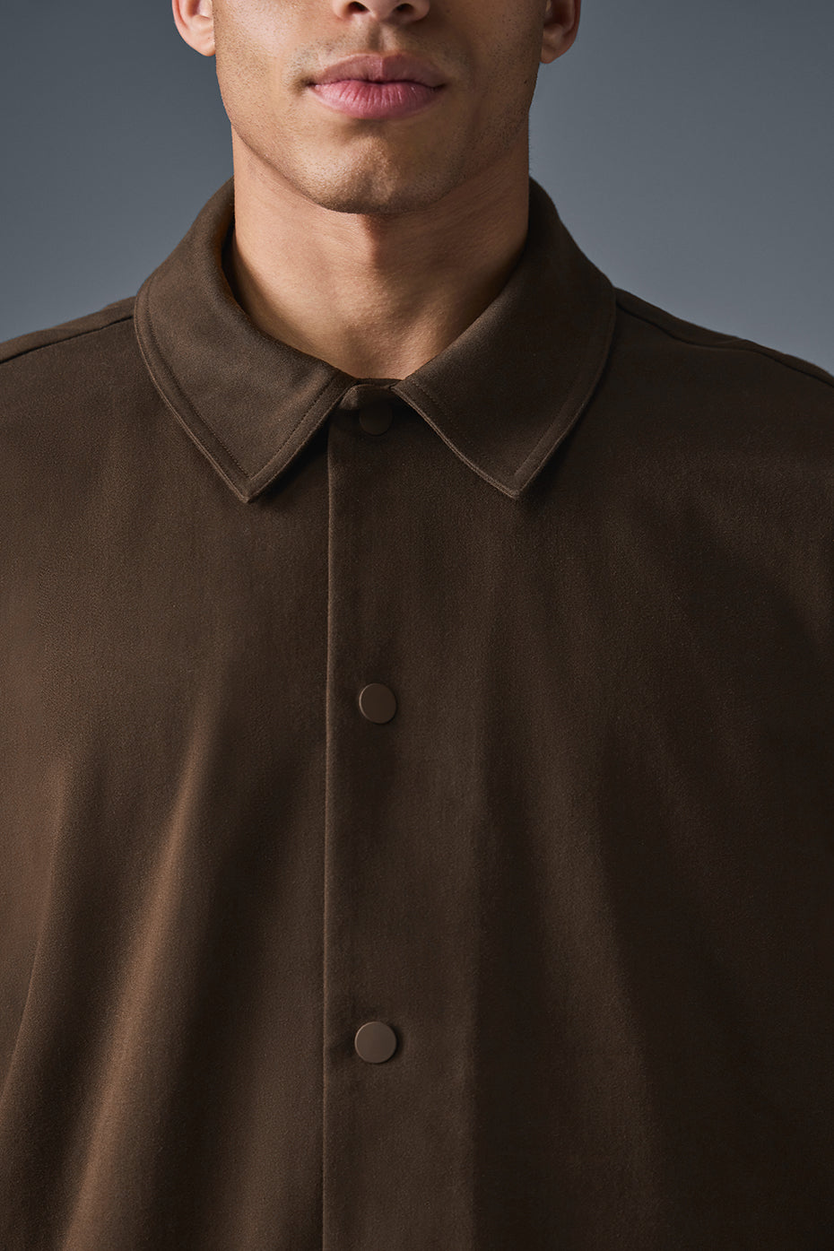 Veste Edition au toucher suédé - Espresso