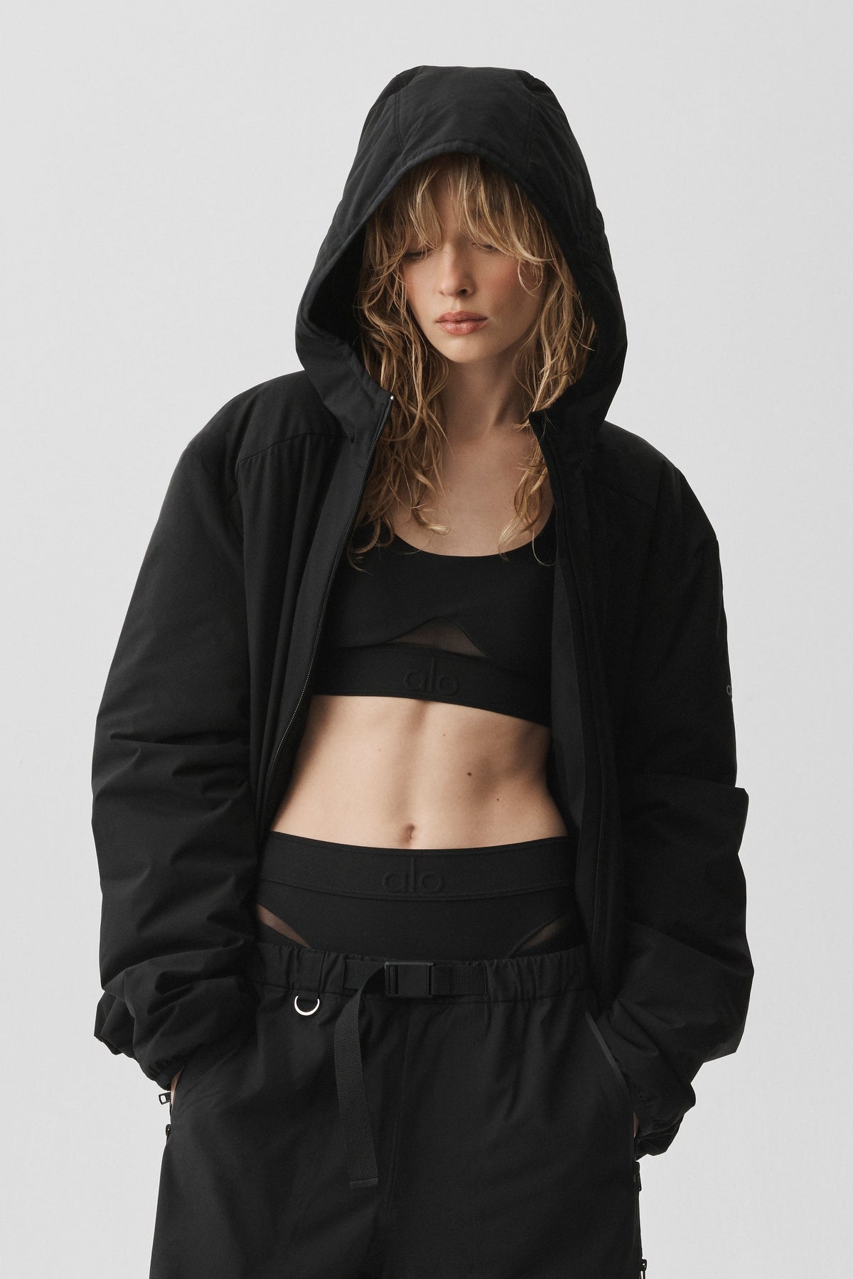 Veste entièrement zippée Elemental - Noir