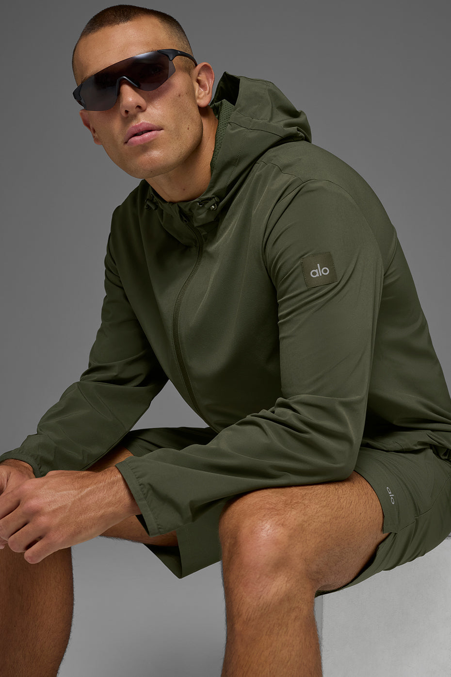 Veste technique On-The-Go - Olive verte