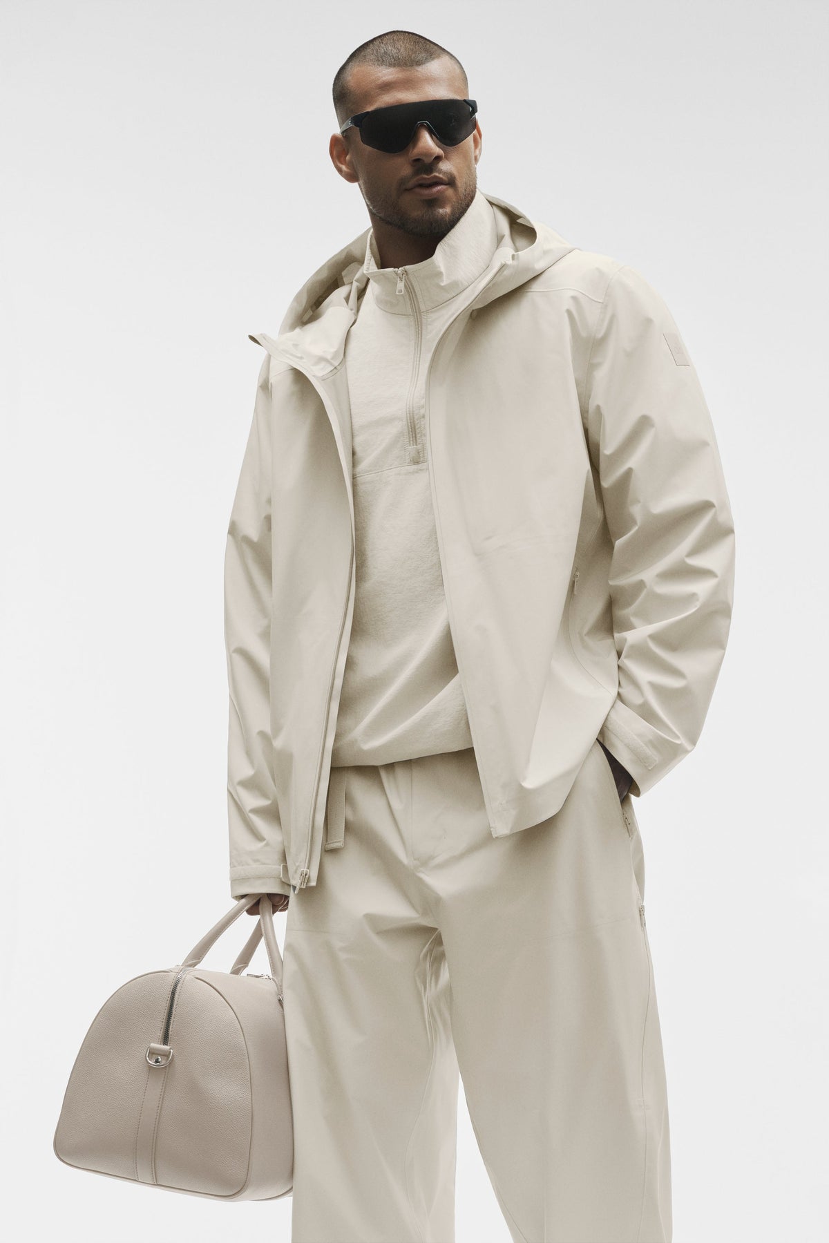 Veste Alpha Shell - Écru