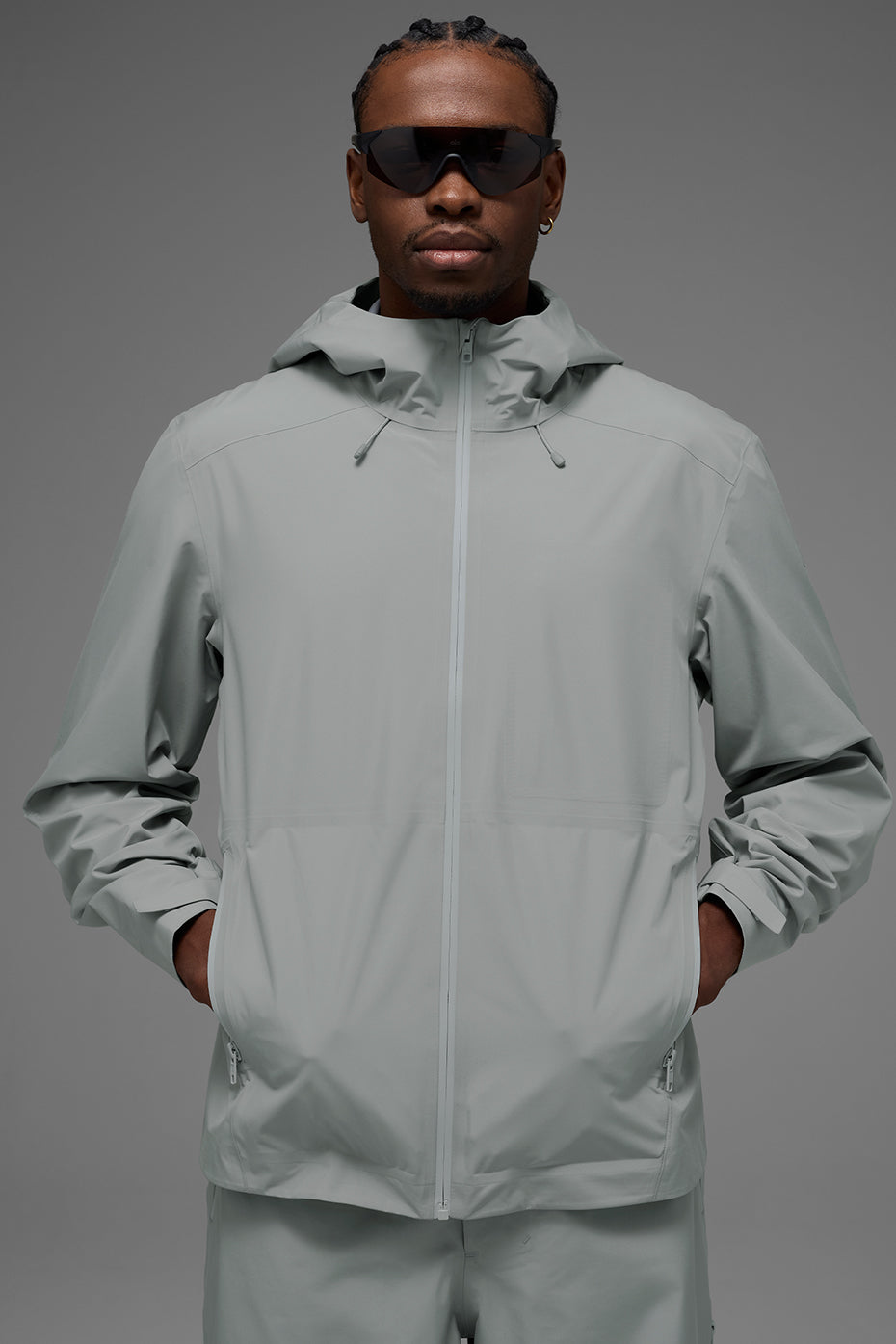 Veste Alpha Shell - Gris lunaire