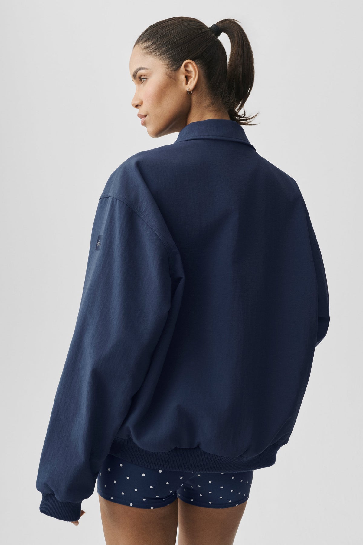 Blouson aviateur Duality - Bleu marine