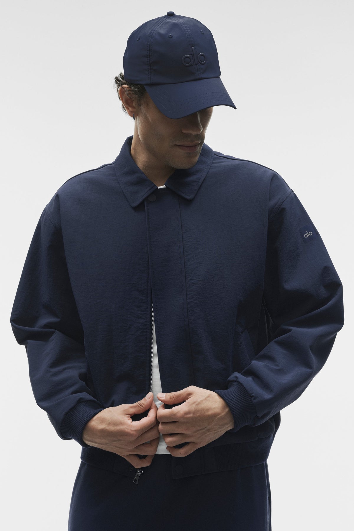 Blouson aviateur Duality - Bleu marine