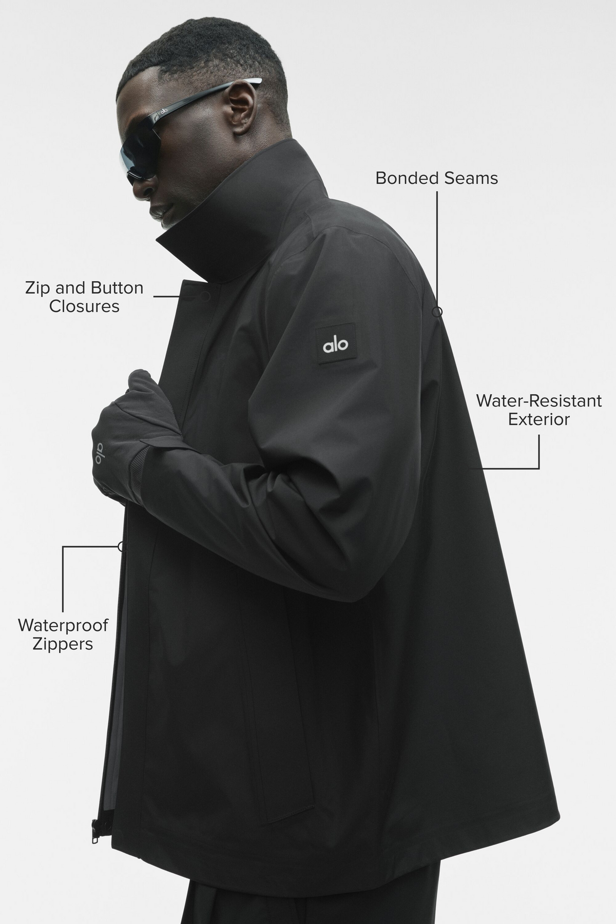 Surchemise Alpha Shell - Noir
