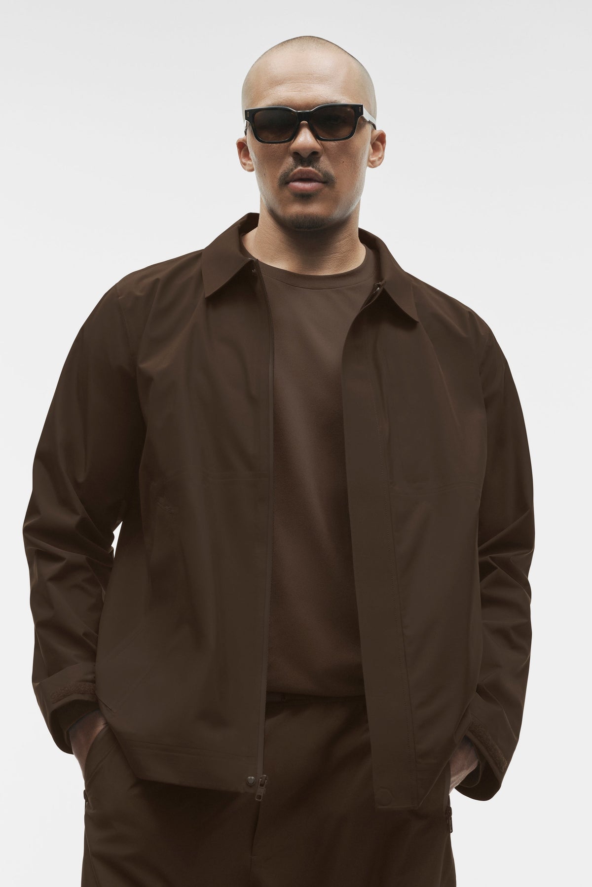 Surchemise Alpha Shell - Espresso
