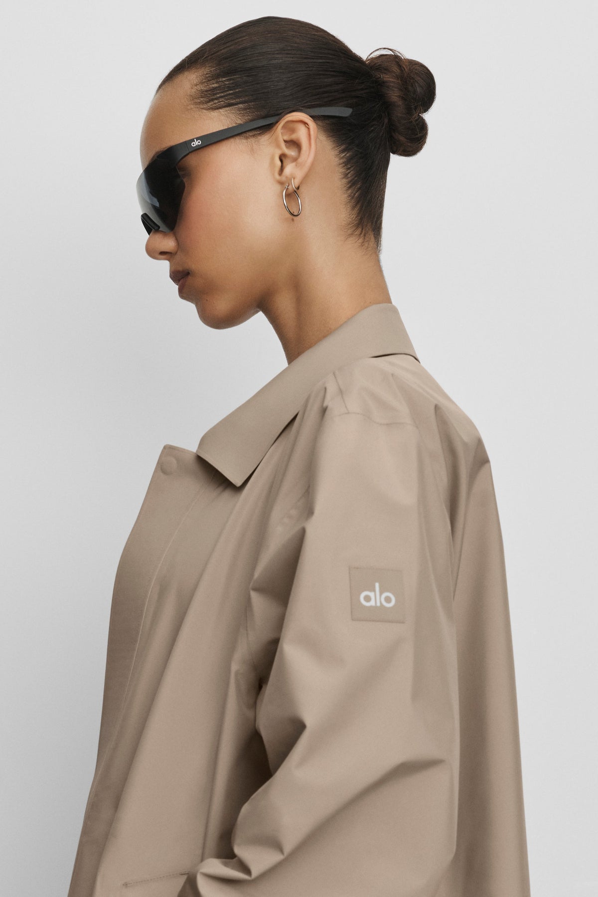Manteau long Alpha Shell - Gravier