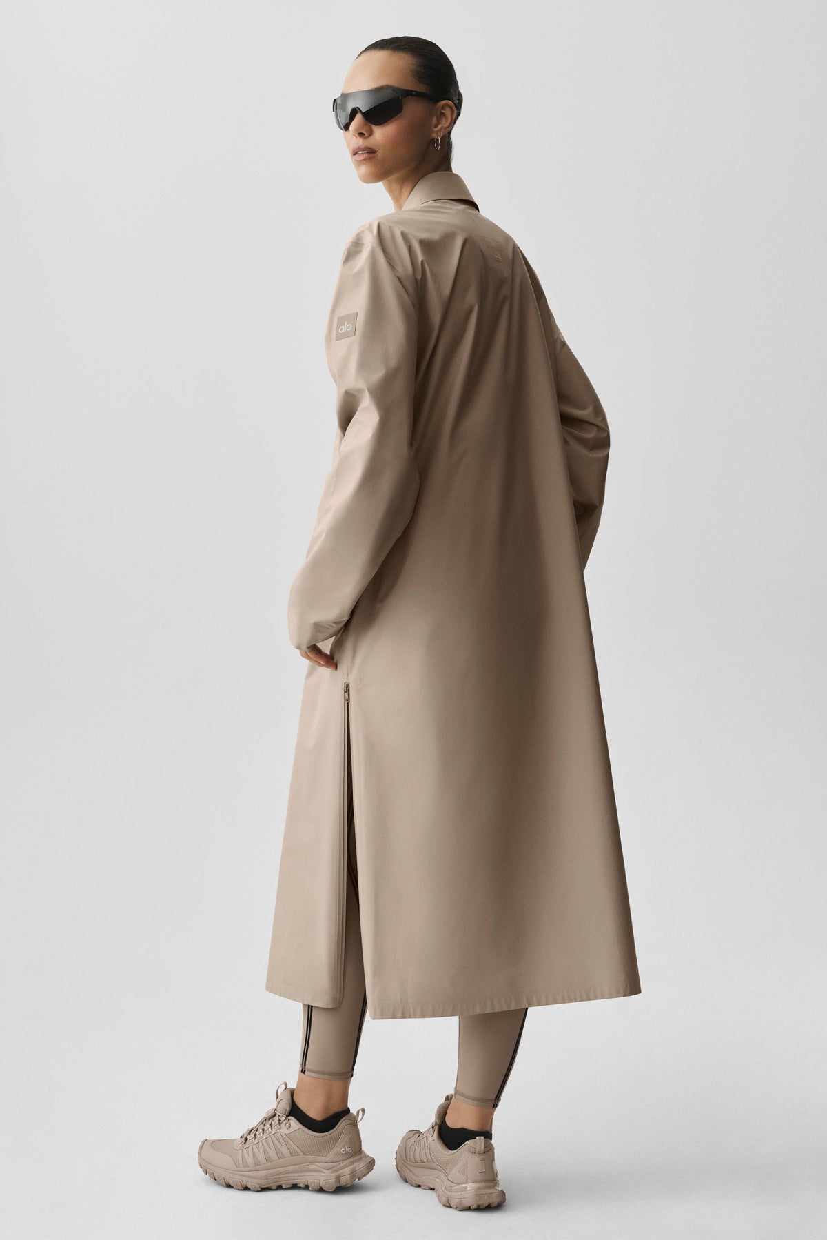 Manteau long Alpha Shell - Gravier