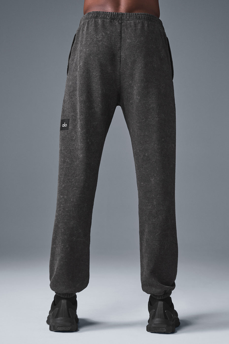 Pantalon de jogging Chill à délavage vintage - Noir délavé