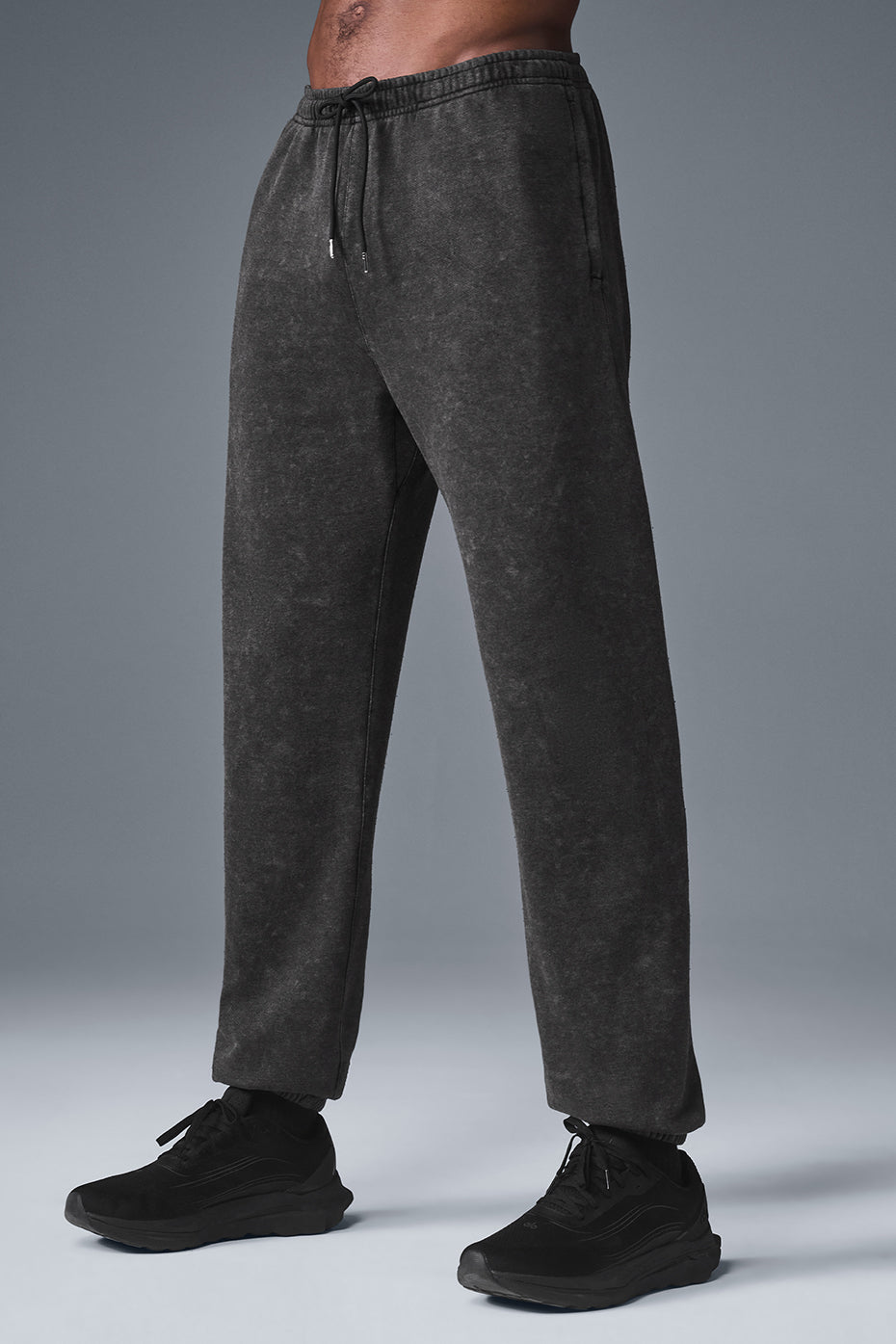 Pantalon de jogging Chill à délavage vintage - Noir délavé