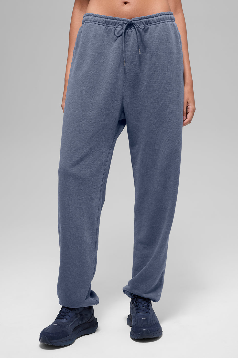 Pantalon de jogging Chill à délavage vintage - Bleu pierre délavé